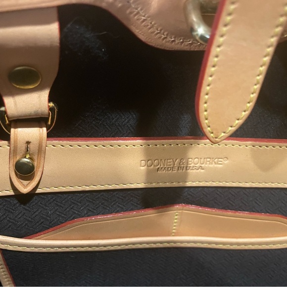 Dooney & Bourke Tan and Brown Tote - Picture 9 of 11